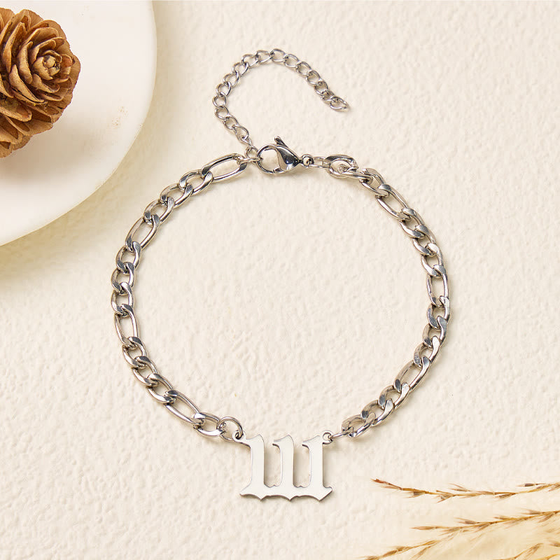 FuAttract Angel Numbers Bracelet – Stainless Steel Symbol of Destiny & Guidance - Silver - 111 - image 13