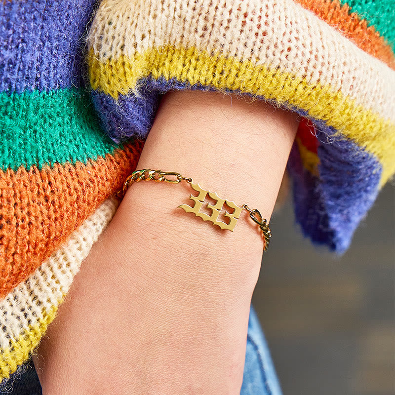 FuAttract Angel Numbers Bracelet – Stainless Steel Symbol of Destiny & Guidance - image 3