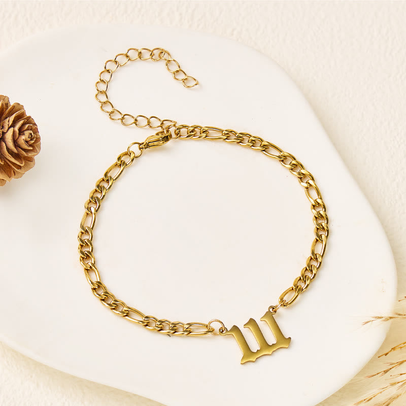 FuAttract Angel Numbers Bracelet – Stainless Steel Symbol of Destiny & Guidance - image 1