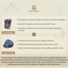 FuAttract Intuition & Balance Lapis Lazuli Tourmaline Pixiu Bracelet  - image 9