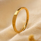 FuAttract Angel Numbers Stainless Steel Adjustable Ring for Destiny Guidance & Strength - image 1