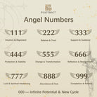 FuAttract Angel Numbers Stainless Steel Adjustable Ring for Destiny Guidance & Strength - image 8