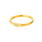 FuAttract Angel Numbers Stainless Steel Adjustable Ring for Destiny Guidance & Strength - 555 - US 10 - image 14