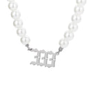 FuAttract Destiny Guidance & Harmony Pearl & Stainless Steel Angel Numbers Necklace - Silver - 333 - image 16