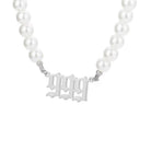 FuAttract Destiny Guidance & Harmony Pearl & Stainless Steel Angel Numbers Necklace - Silver - 999 - image 28