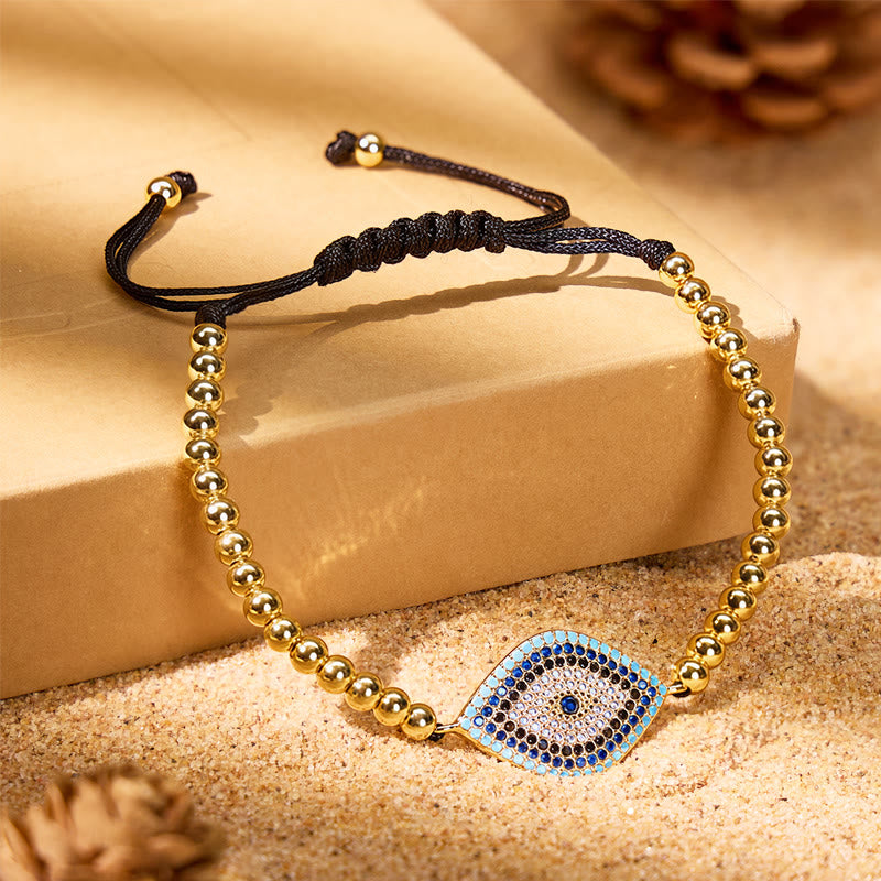 FuAttract Vitality Flow & Sparkling Protection Zircon Evil Eye Bracelet - image 2