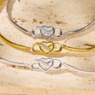 FuAttract Self-Love Emotional Connection Infinity & Heart Zircon Adjustable Bracelet - image 6