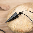 FuAttract Black Obsidian Pendant Adjustable Necklace – Protection & Grounding Energy  - image 1