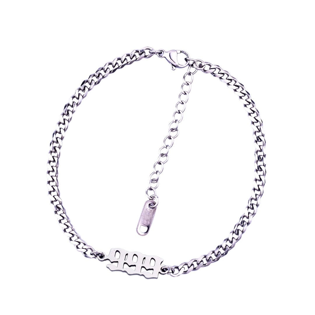 FuAttract Symbolic Destiny Guidance Angel Numbers Energy Flow Bracelet - Silver - 999 - image 28