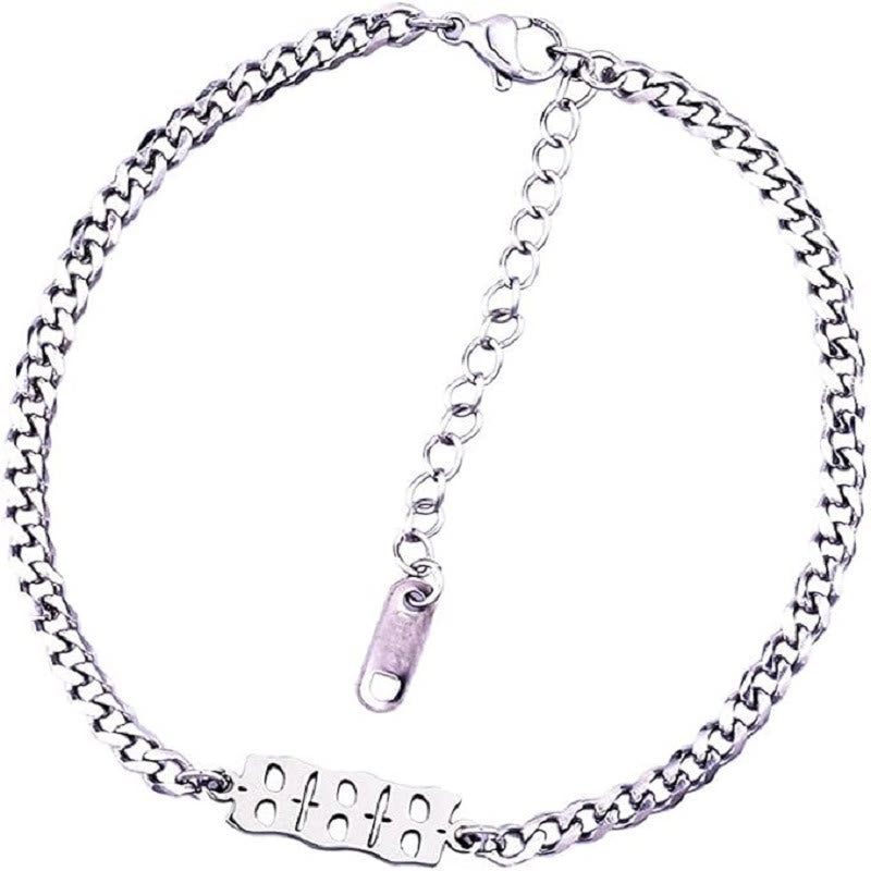 FuAttract Symbolic Destiny Guidance Angel Numbers Energy Flow Bracelet - Silver - 888 - image 27