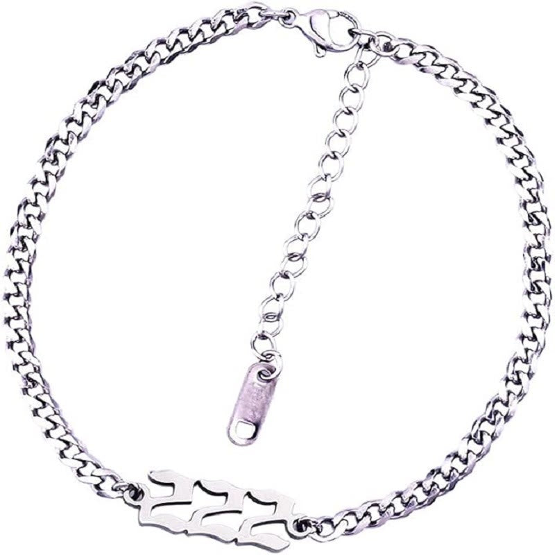 FuAttract Symbolic Destiny Guidance Angel Numbers Energy Flow Bracelet - Silver - 222 - image 22