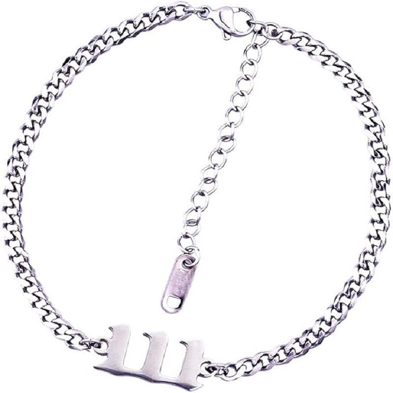 FuAttract Symbolic Destiny Guidance Angel Numbers Energy Flow Bracelet - Silver - 111 - image 21