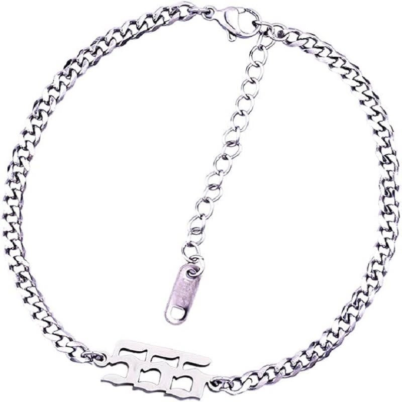 FuAttract Symbolic Destiny Guidance Angel Numbers Energy Flow Bracelet - Silver - 555 - image 24