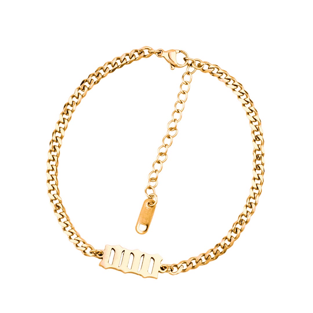 FuAttract Symbolic Destiny Guidance Angel Numbers Energy Flow Bracelet - Gold - 000 - image 11