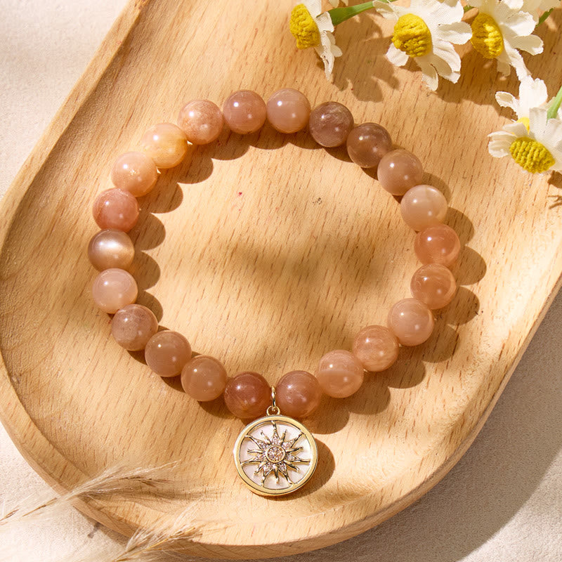 FuAttract Confidence & Empowerment Vitality Energy Flow Sun Sunstone Bracelet  - image 1