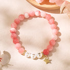 FuAttract Love Harmony Balance Angel Numbers Pink Persian Jade Bracelet - image 3