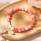 FuAttract Love Harmony Balance Angel Numbers Pink Persian Jade Bracelet - image 2