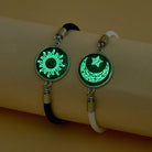 FuAttract Balance Gentle Glow Sun & Crescent Moon Luminous Stone Bracelet Set - image 19