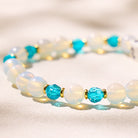 FuAttract Clarity Calm Energy Angel Numbers Opalite Ceramic Charm Bracelet - image 5