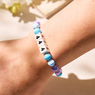 FuAttract Clarity Balance Angel Numbers Acrylic Ceramic Charm Bracelet - image 3