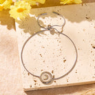 FuAttract Crescent Moon Stainless Steel Bracelet – Calm Energy & Serenity - Silver - image 7