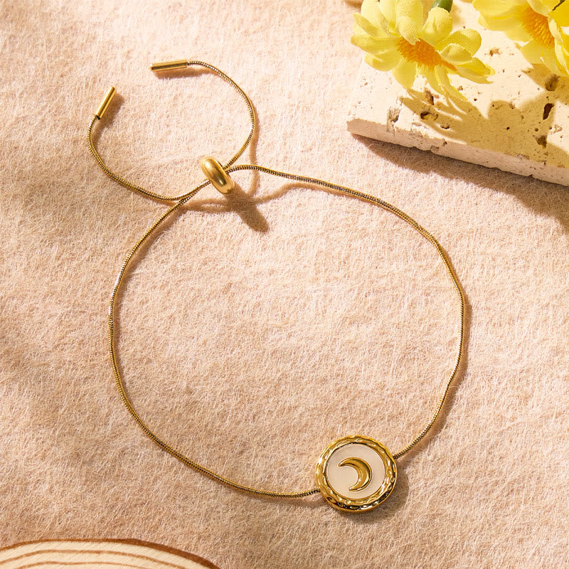 FuAttract Crescent Moon Stainless Steel Bracelet – Calm Energy & Serenity - image 2