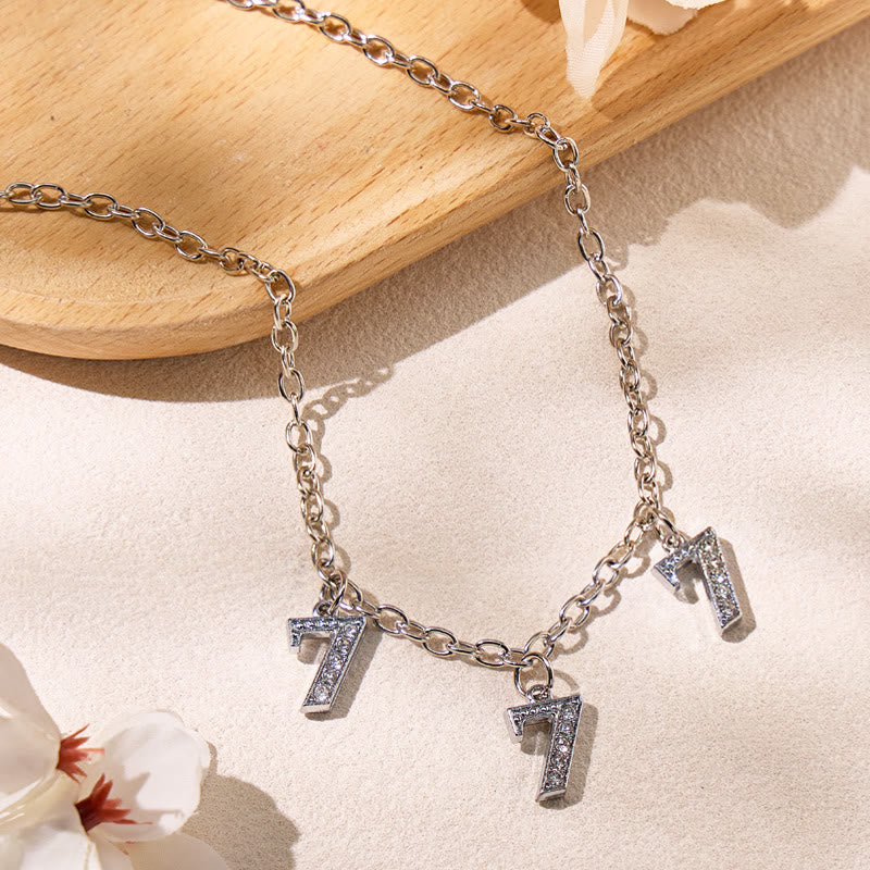 FuAttract Guidance Vitality & Grounding Angel Numbers Necklace - image 2