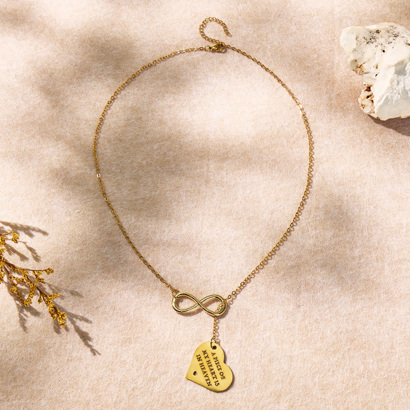 FuAttract Infinity & Heart Titanium Steel Necklace – Mother's Day Love & Self-Love  - image 6