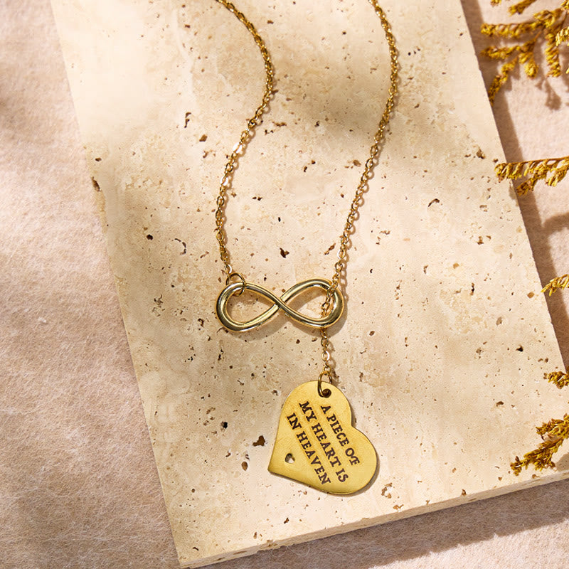 FuAttract Infinity & Heart Titanium Steel Necklace – Mother's Day Love & Self-Love  - image 3