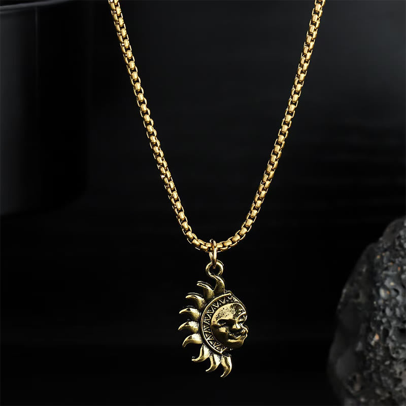 FuAttract Confidence Calm Energy Balance & Harmony Sun & Moon Necklace  - image 4