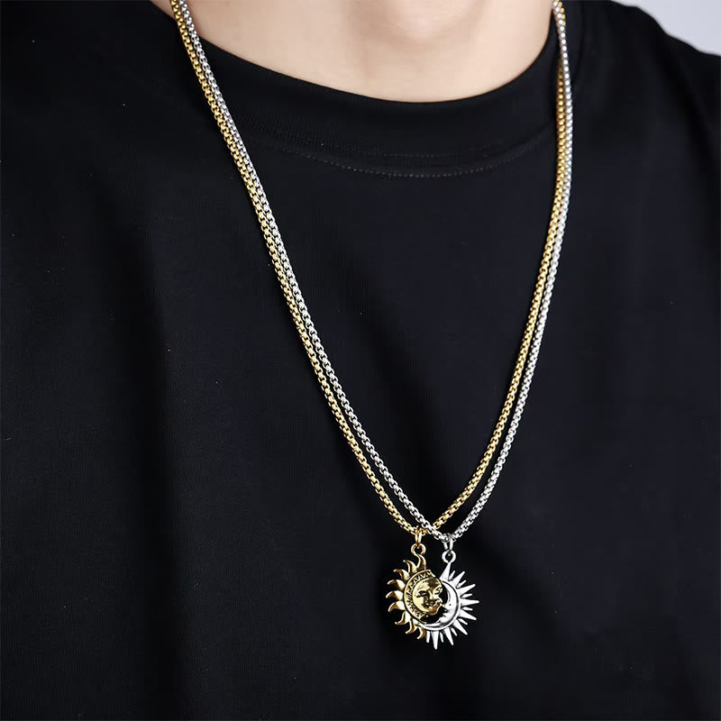 FuAttract Confidence Calm Energy Balance & Harmony Sun & Moon Necklace  - image 6