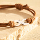 FuAttract Infinity Braided Cord Stainless Steel Charm Bracelet – Love Protection Balance - image 5