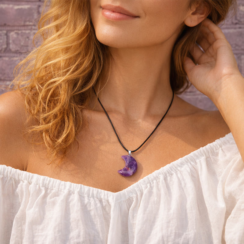 FuAttract Crescent Moon Multi-Stone Energy Bracelet – Calm Protection Balance & Emotional Healing - image 7