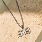 FuAttract Bold Destiny & Guidance Strength Clarity Angel Numbers Titanium Steel Necklace - image 4