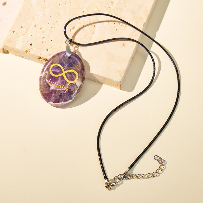 FuAttract Infinity Multi-Stone Necklace – Love Clarity Protection & Energy Balance - image 6