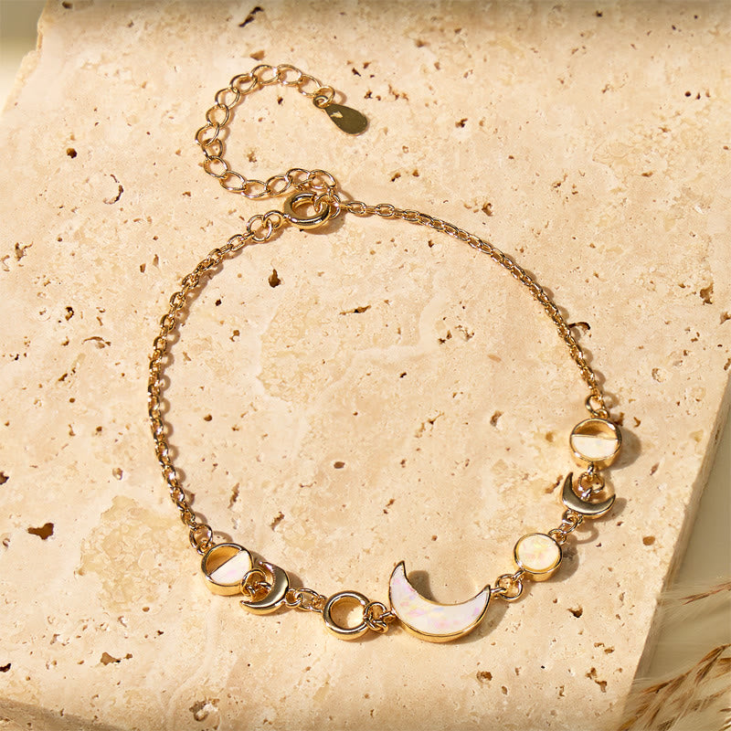 FuAttract Confidence Calm Balance & Vital Energy Sun & Crescent Moon Bracelet - image 2