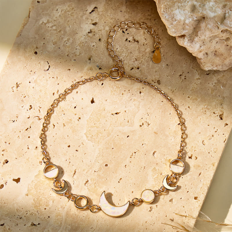 FuAttract Confidence Calm Balance & Vital Energy Sun & Crescent Moon Bracelet - image 1