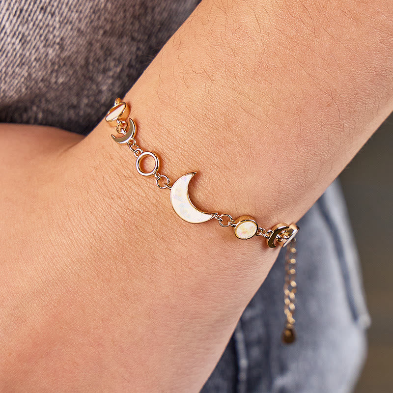 FuAttract Confidence Calm Balance & Vital Energy Sun & Crescent Moon Bracelet - image 3
