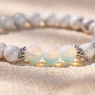 FuAttract Angel Numbers White Turquoise Opalite Bracelet – Calm & Gentle Energy - image 6