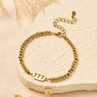 FuAttract Angel Numbers Stainless Steel Bracelet – Guidance Strength & Modern Energy - image 1