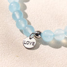 FuAttract Calm Clarity & Emotional Balance Angel Numbers Aquamarine Bracelet  - image 5