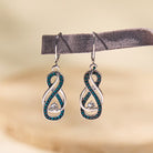 FuAttract Love Energy Vitality & Everyday Protective Balance Infinity Earrings - image 1