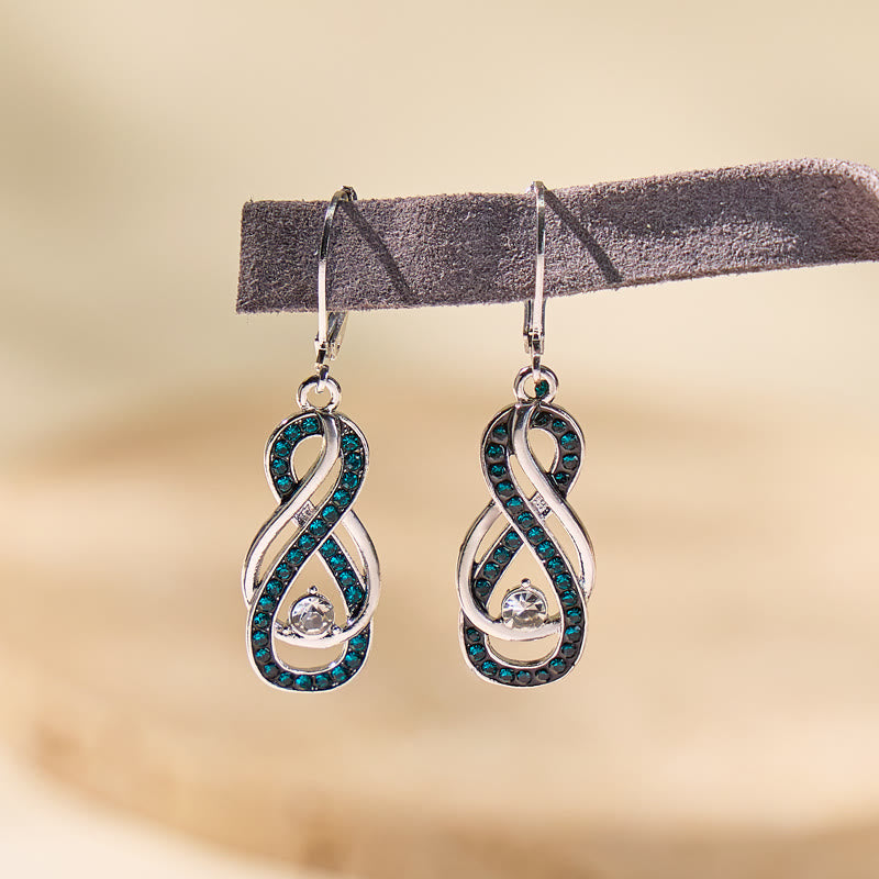FuAttract Love Energy Vitality & Everyday Protective Balance Infinity Earrings - image 1
