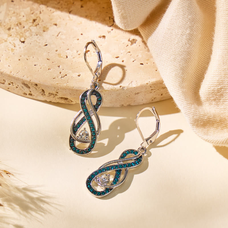 FuAttract Love Energy Vitality & Everyday Protective Balance Infinity Earrings - image 2