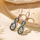 FuAttract Love Energy Vitality & Everyday Protective Balance Infinity Earrings - Infinity - image 0