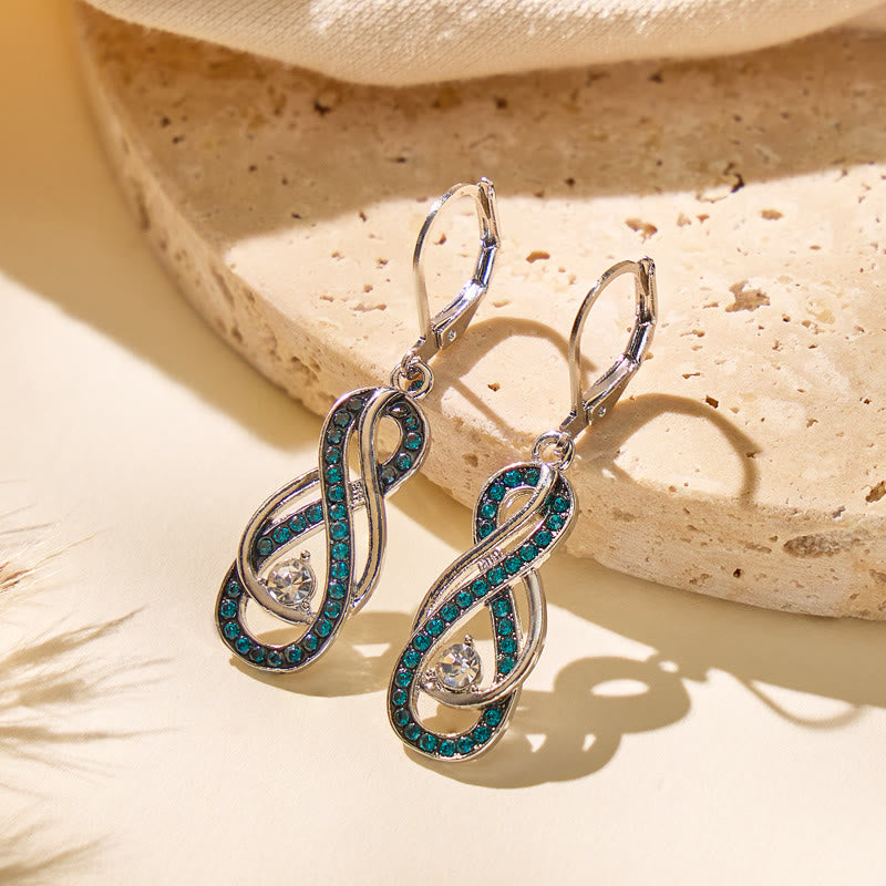 FuAttract Love Energy Vitality & Everyday Protective Balance Infinity Earrings - Infinity - image 0