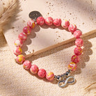 FuAttract Love Harmony Renewal & Calm Energy Infinity Rain Flower Jade Bracelet  - image 2