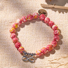 FuAttract Love Harmony Renewal & Calm Energy Infinity Rain Flower Jade Bracelet  - image 1