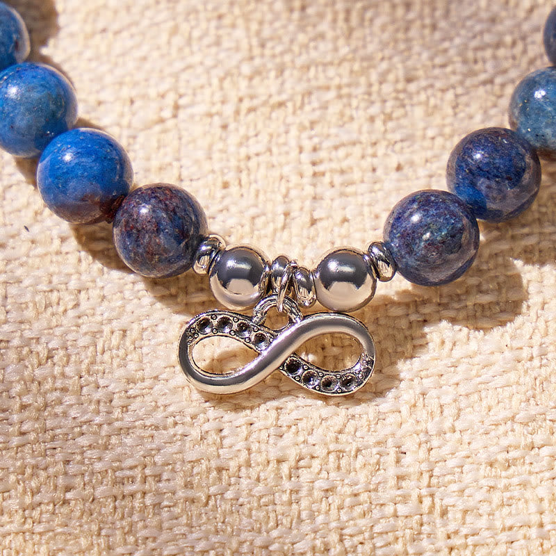 FuAttract Infinity Blue Opal Bracelet – Emotional Healing Flow Vitality - image 5