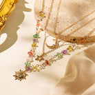 FuAttract Sun & Crescent Moon Necklace – Calm Vitality & Balanced Energy  - image 1